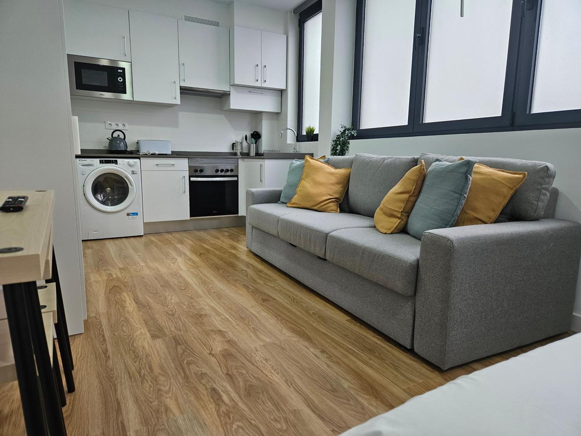 Apartamentos Aptio Oviedo Bagian luar foto