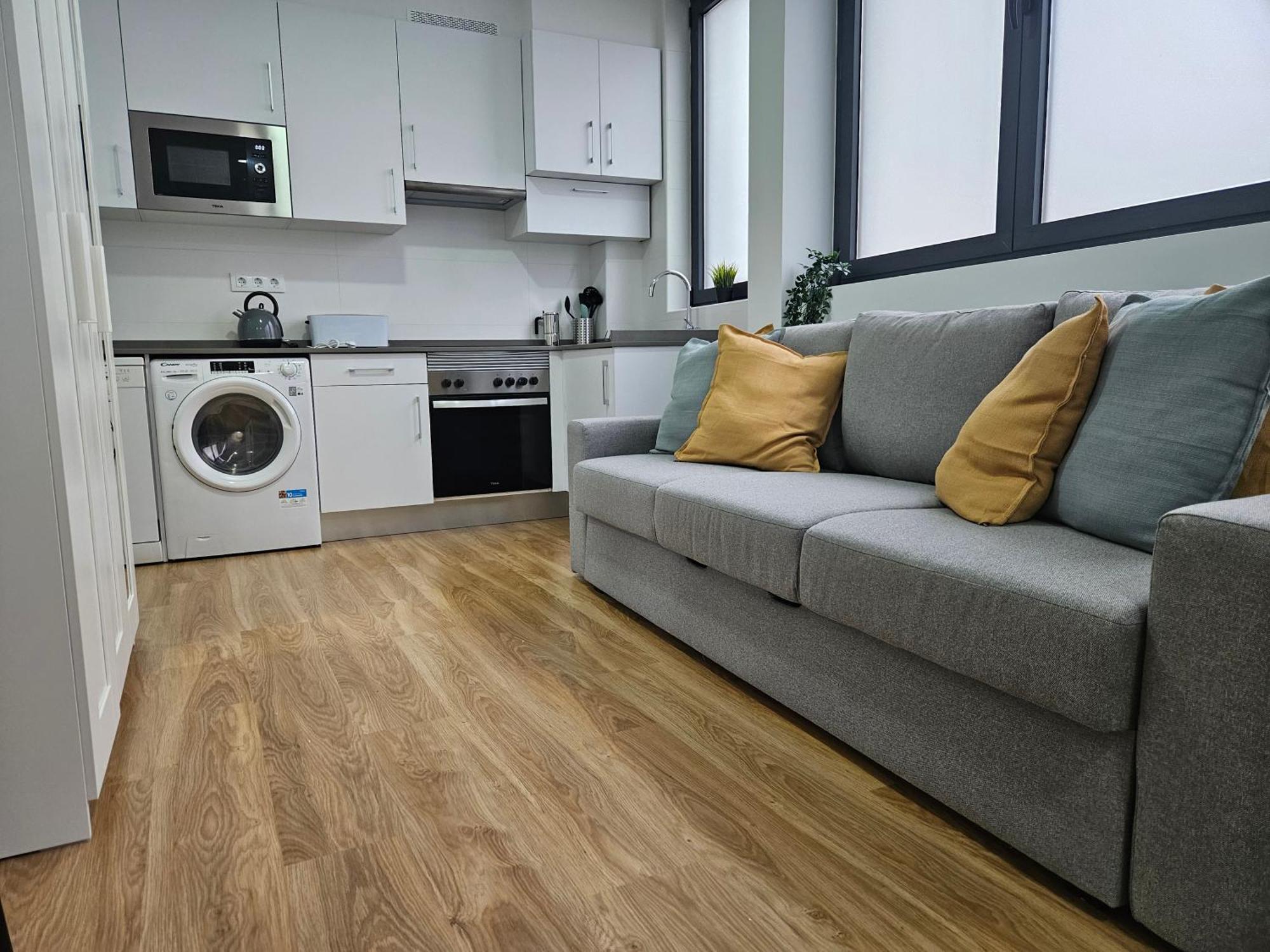 Apartamentos Aptio Oviedo Bagian luar foto